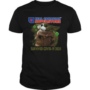 Baby Yoda Real Canadian Superstore Survived Covid19 2020 Shirt